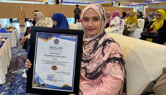 Prodi Ilmu Administrasi Negara FISIP Unismuh Makassar Raih Penghargaan Akreditasi Unggul