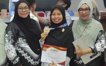 Guru SMPN 2 Pansid Raih Emas Pertama untuk Sidrap di Porsenijar PGRI Sulsel 2026