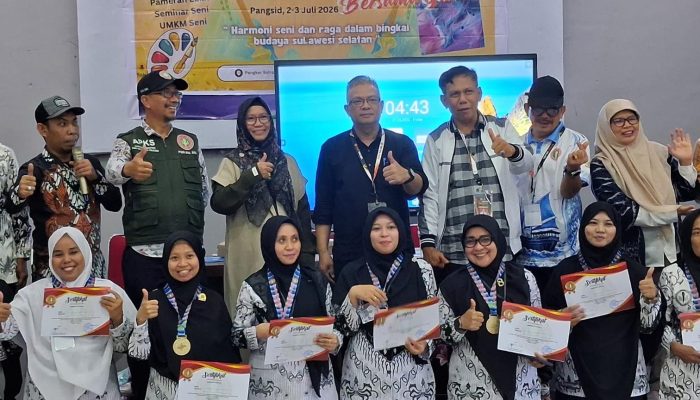 PGRI Gowa Borong 4 Medali Lomba Media Pembelajaran Digital Porsenijar PGRI Sulsel 2026