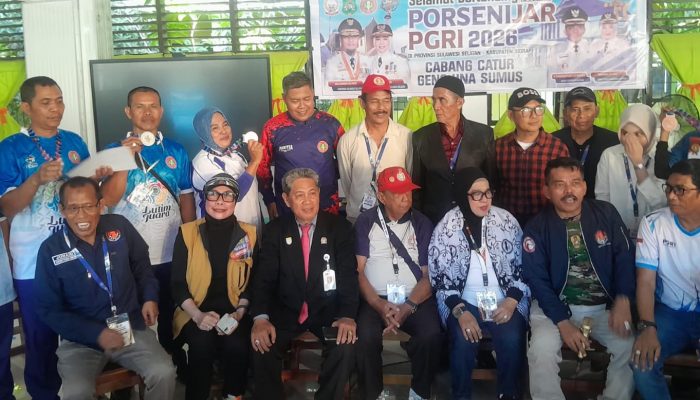 Muhajir Pagiling Sumbang Emas Perdana untuk Bulukumba di Porsenijar PGRI Sulsel 2026