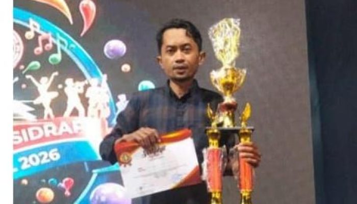 Harir Sumbang Emas Perdana untuk Luwu di Porsenijar PGRI Sulsel 2026