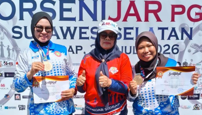 Jumriani Persembahkan Emas Petanque untuk Bantaeng di Porsenijar PGRI Sulsel 2026