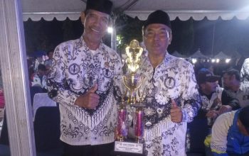 Ketua Drs. Darmin, M.Si. Apresiasi Atlet dan Pengurus PGRI Pinrang di Porsenijar Sidrap