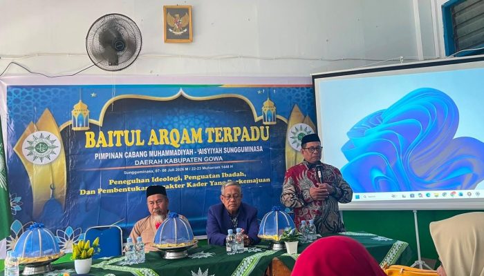 PCM dan PCA Sungguminasa Gelar Baitul Arqam Terpadu