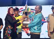 PGRI Wajo Raih 6 Medali dan Juara 3 Defile di Porsenijar PGRI Sulsel 2026
