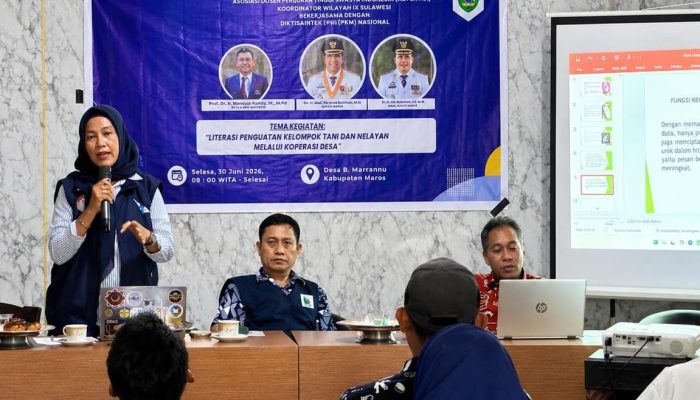 PKM Nasional ADPERTISI di Marannu, Arnida Idrus Bahas Strategi Digital Produk Tani dan Perikanan