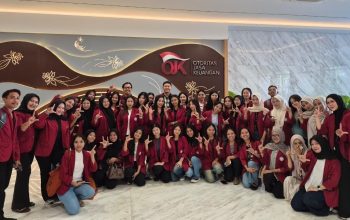 Mahasiswa Manajemen Universitas Patompo Belajar Langsung di OJK Sulselbar, Perdalam Literasi Keuangan