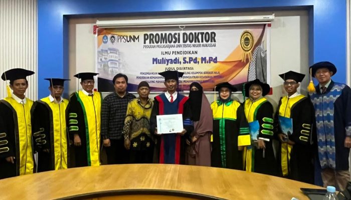 Dosen UNIMEN Raih Gelar Doktor di UNM, Kembangkan Model Konseling Cegah Bullying Berbasis Nilai Kemuhammadiyahan
