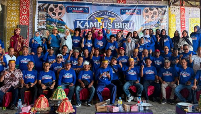 Reuni Ke-5 Alumni Eks PT Columbia Area Makassar Berlangsung Meriah, Pererat Silaturahmi Lintas Generasi