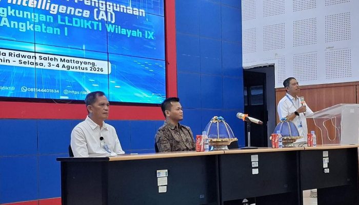 LLDIKTI Wilayah IX Bekali Dosen Kuasai AI, Kepala LLDIKTI: Jadikan AI Sahabat, Bukan Pengganti Akademisi