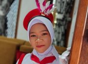 Anaya Dua Tahun Jadi Pinru SDN Romang Polong, Suara Lantangnya Curi Perhatian di Gerak Jalan Gowa