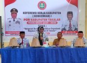 KONKERKAB I PGRI Takalar, Juhrah Dorong Tambah Sekolah PGRI dan Pengurus Aktif Bayar Iuran