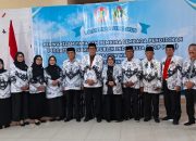 Alamsyah, S.Pd, MM Resmi Pimpin YPLP PGRI Wajo 2025–2030, Hj Juhra Lantik Pengurus Baru