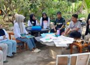 Mahasiswa ITBA Al Gazali Barru Belajar Melukis di Bantaran Sungai Jeneberang Gowa, Asah Bakat Seni di Alam Terbuka